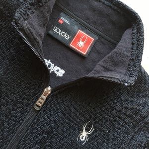 Spyder Major Cable Full Zip Mid Weight Sweater XS